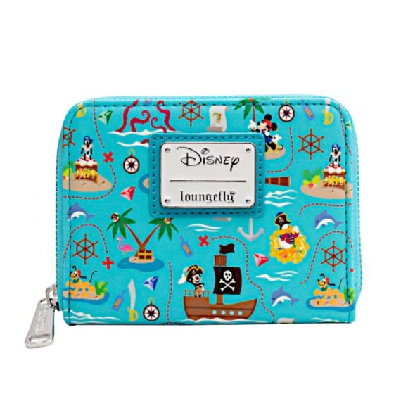 Loungefly Handbags - NWT Loungefly Pirate Disney Mickey And Friends AOP Wallet